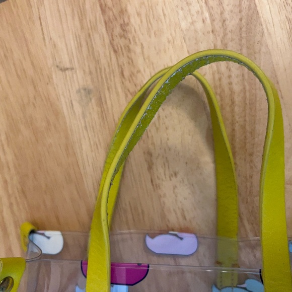 Dooney & Burke DB Sport Shopper Duck Print Transparent Tote Bag - Picture 10 of 11